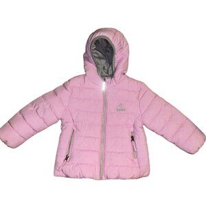 2T Girls Pink Gerry Hooded Winter Jacket